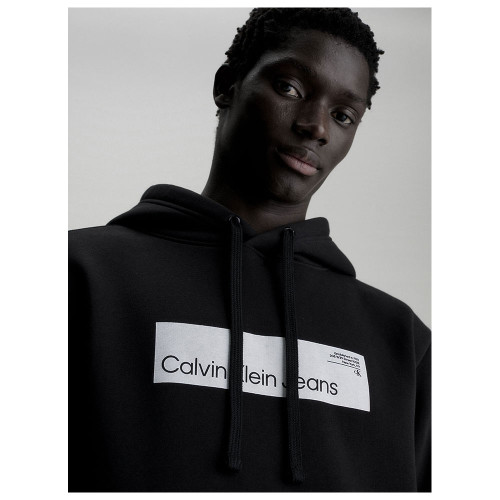Calvin Klein Ανδρικό φούτερ Hyper Real Box Logo Hoodie